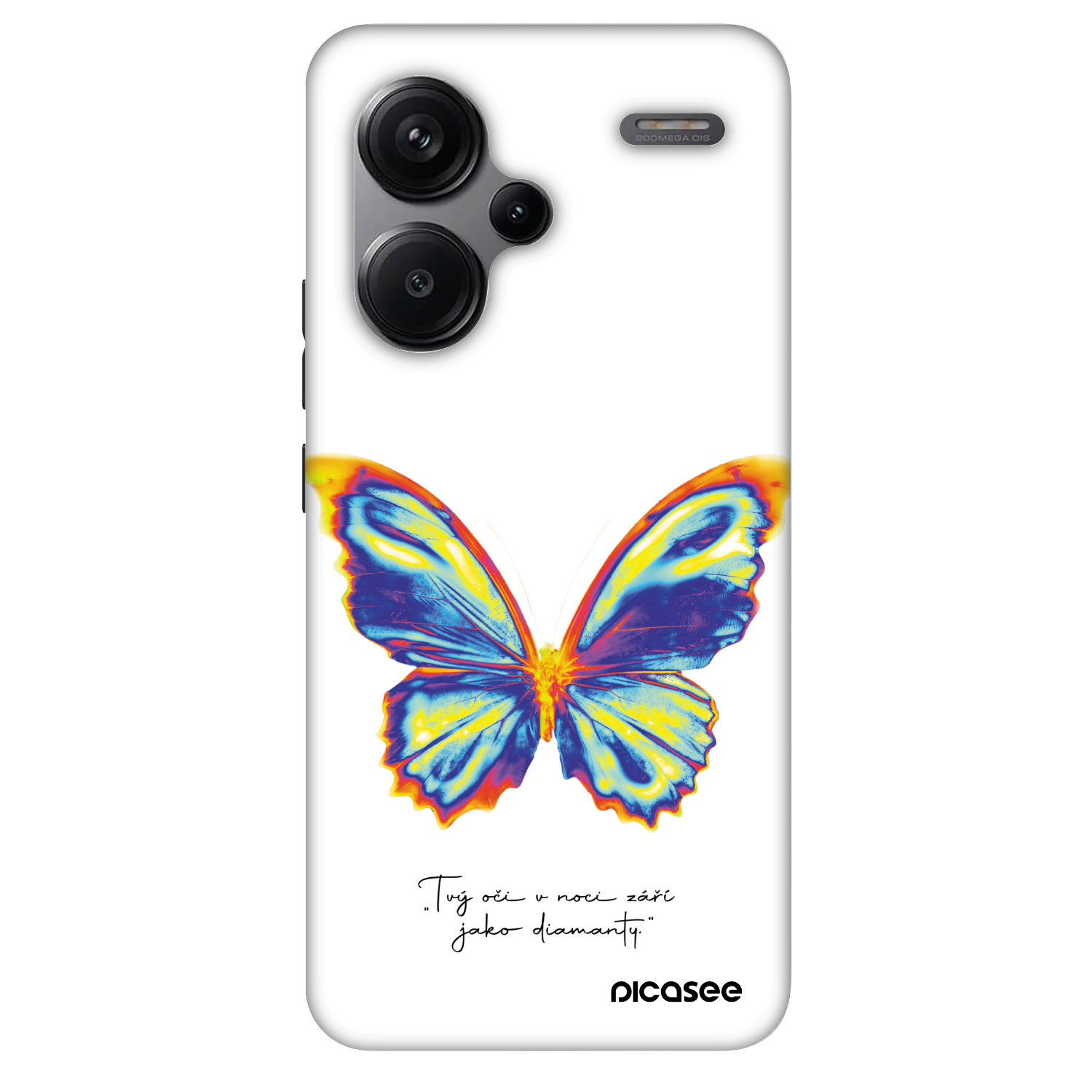 Picasee Fashion Case na Xiaomi Redmi Note 13 Pro+ 5G - Diamanty White