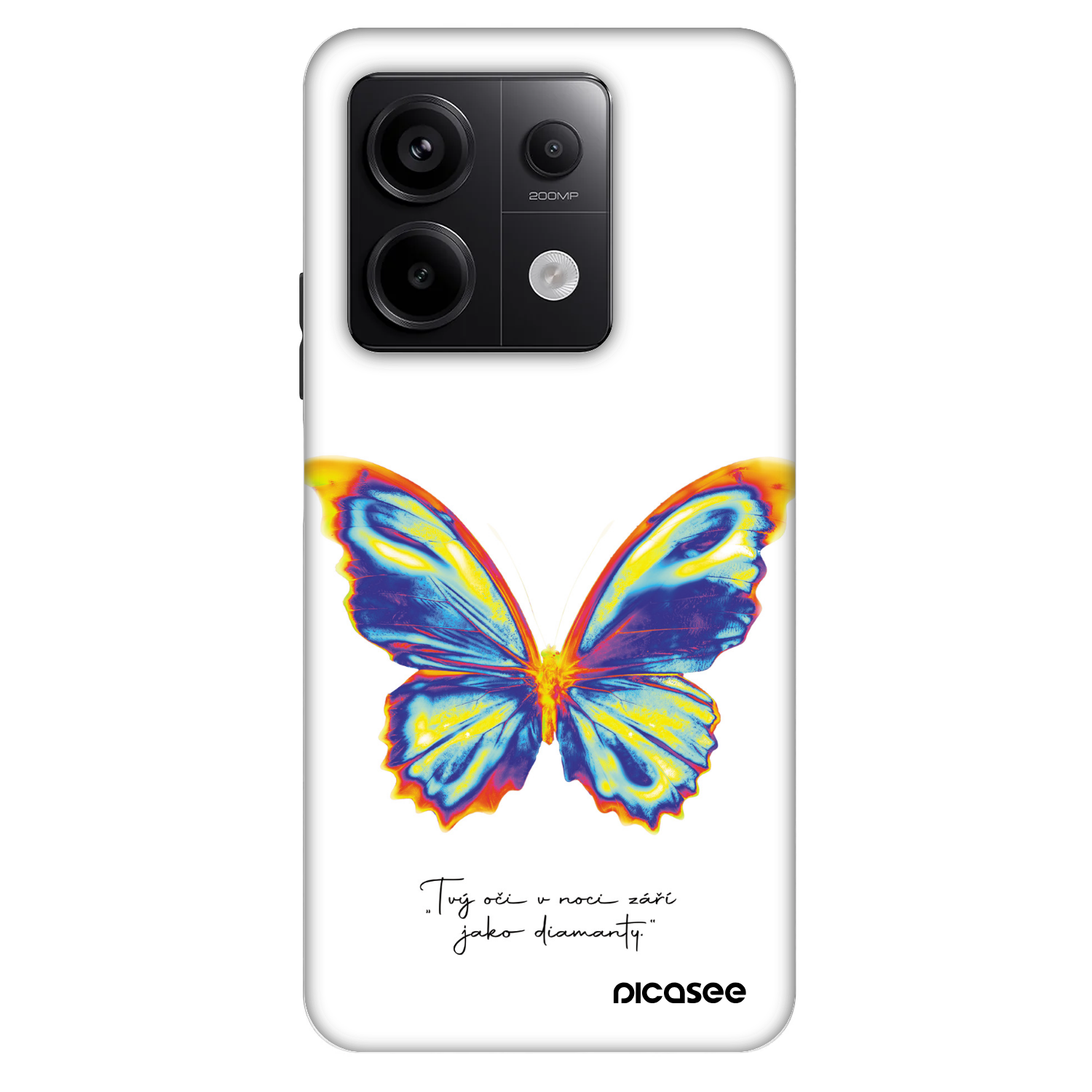 Picasee Fashion Case na Xiaomi Redmi Note 13 Pro 5G - Diamanty White