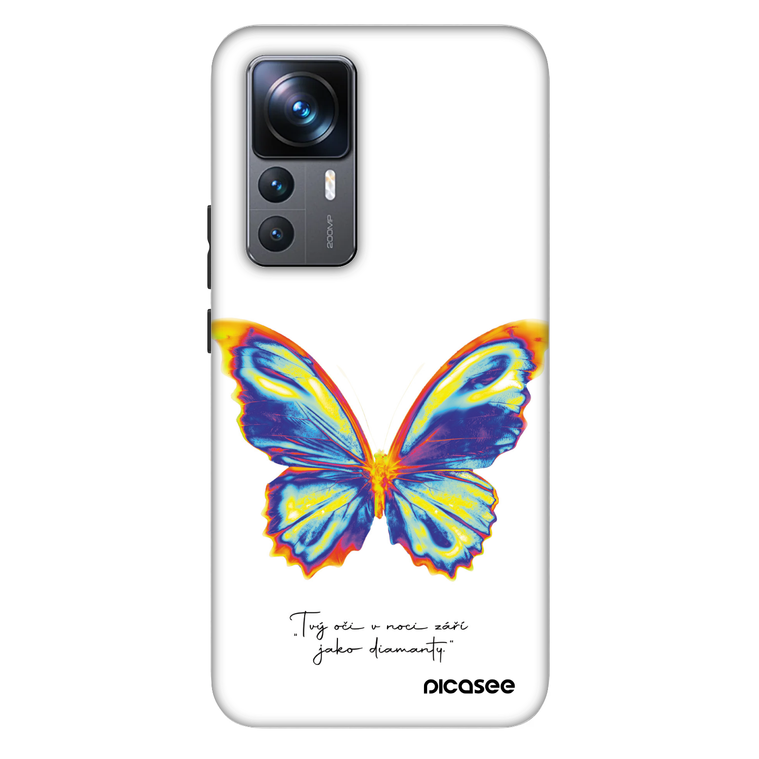 Picasee Fashion Case na Xiaomi 12T Pro - Diamanty White