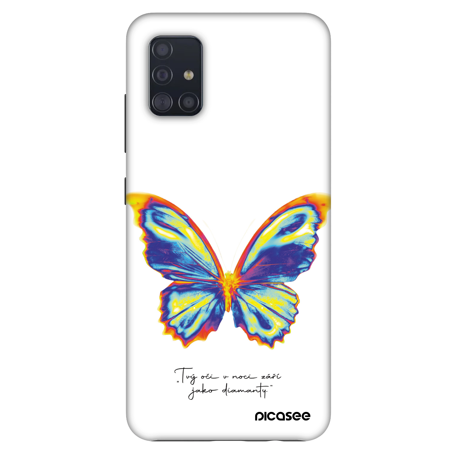 Picasee Fashion Case na Samsung Galaxy A51 A515F - Diamanty White