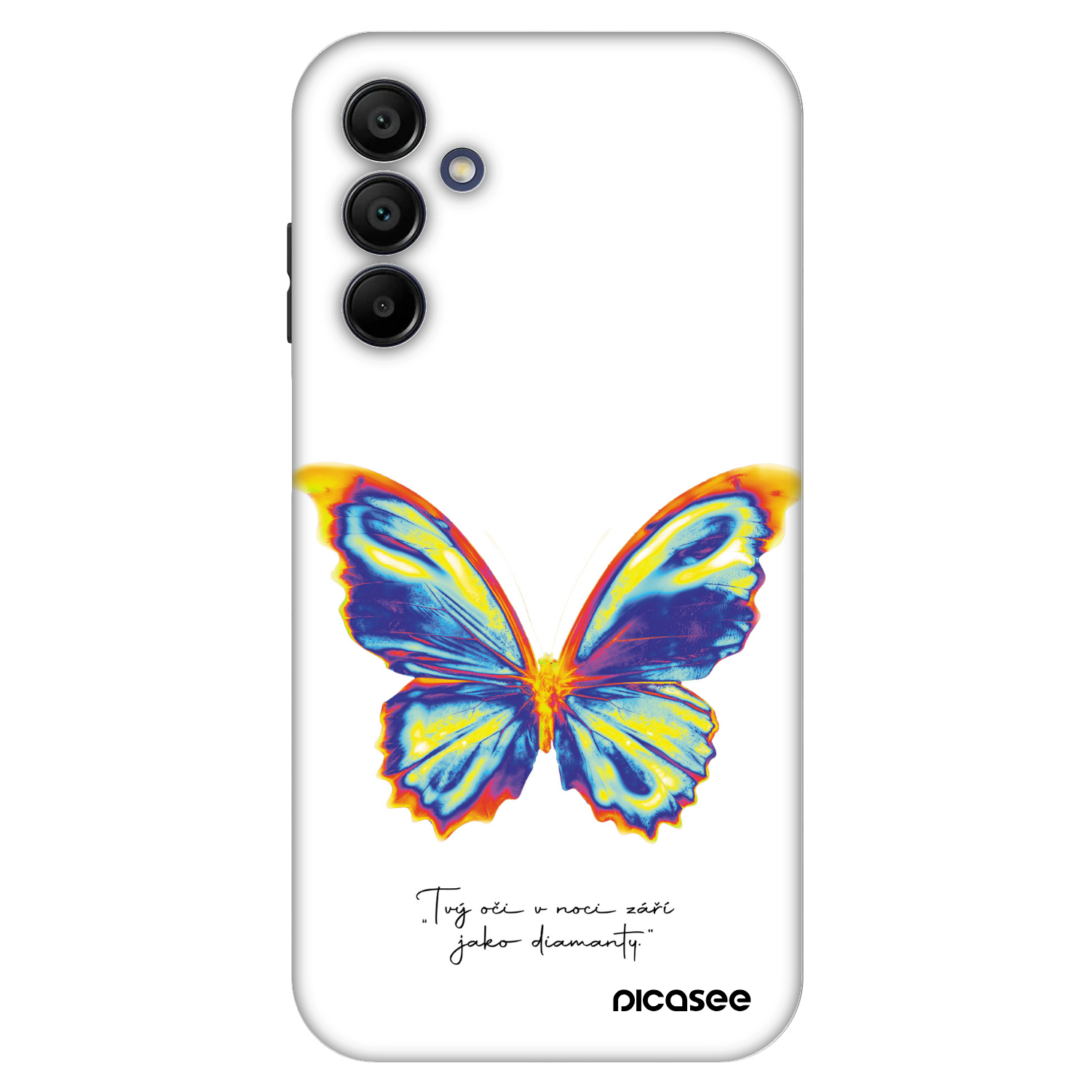 Picasee Fashion Case na Samsung Galaxy A15 A155F 4G - Diamanty White