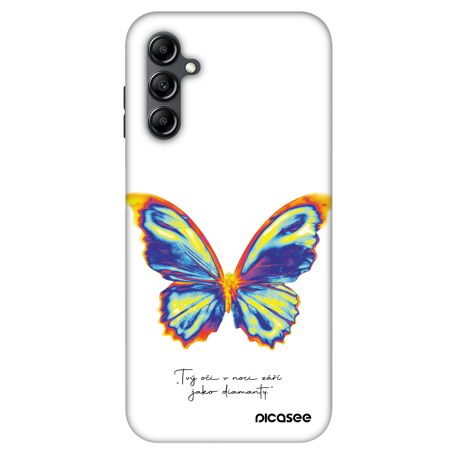 Picasee Fashion Case na Samsung Galaxy A14 5G A146P - Diamanty White