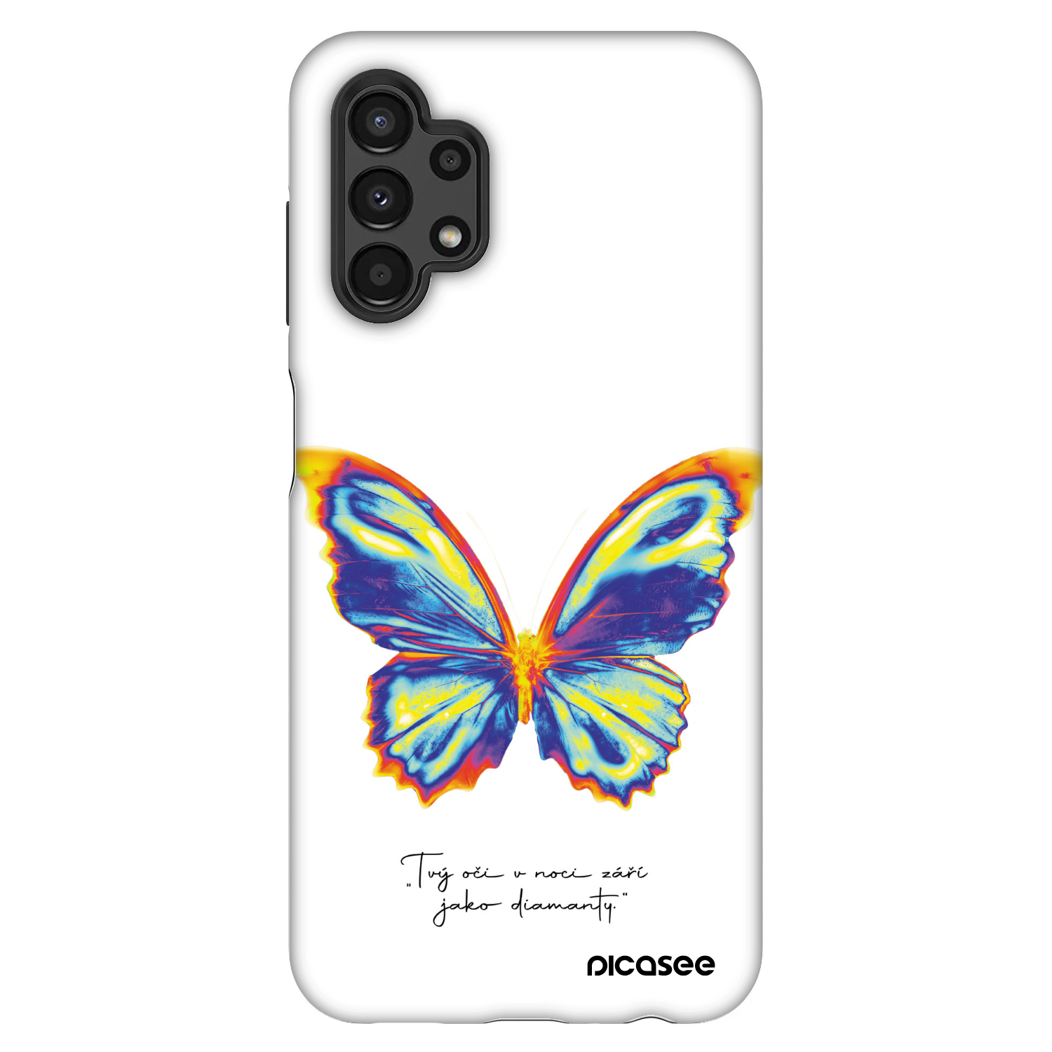 Picasee Fashion Case na Samsung Galaxy A13 4G A135 - Diamanty White