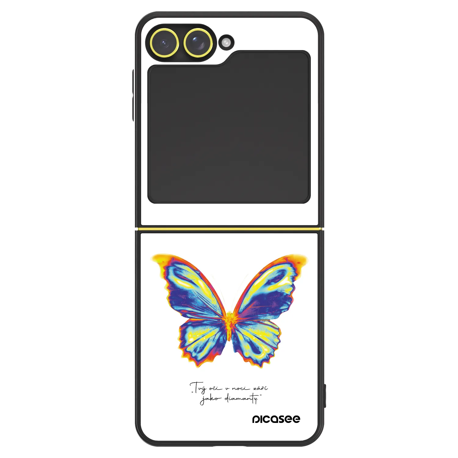 Picasee ULTIMATE CASE na Samsung Galaxy Z Flip7 FE 5G - Diamanty White