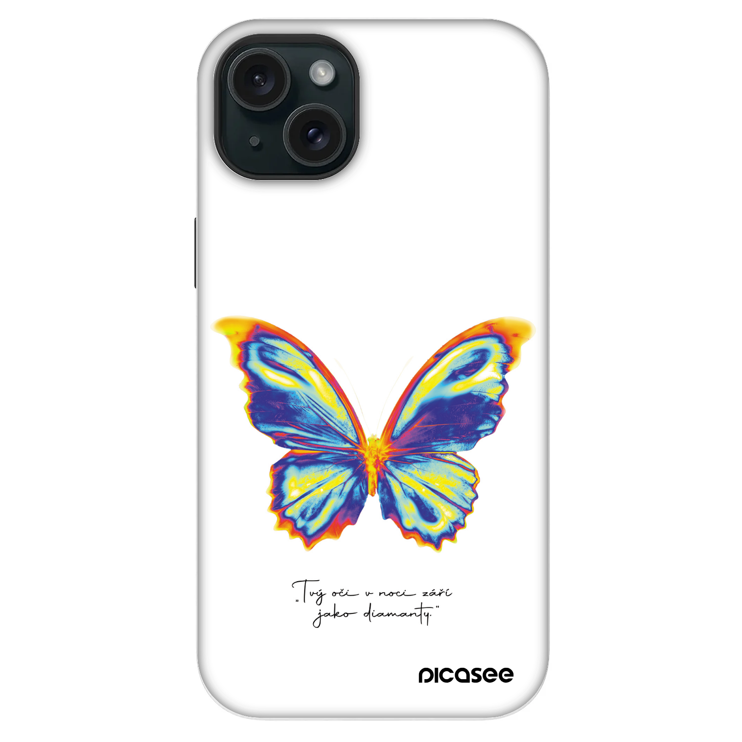 Picasee Fashion Case MagSafe na Apple iPhone 14 Plus - Diamanty White