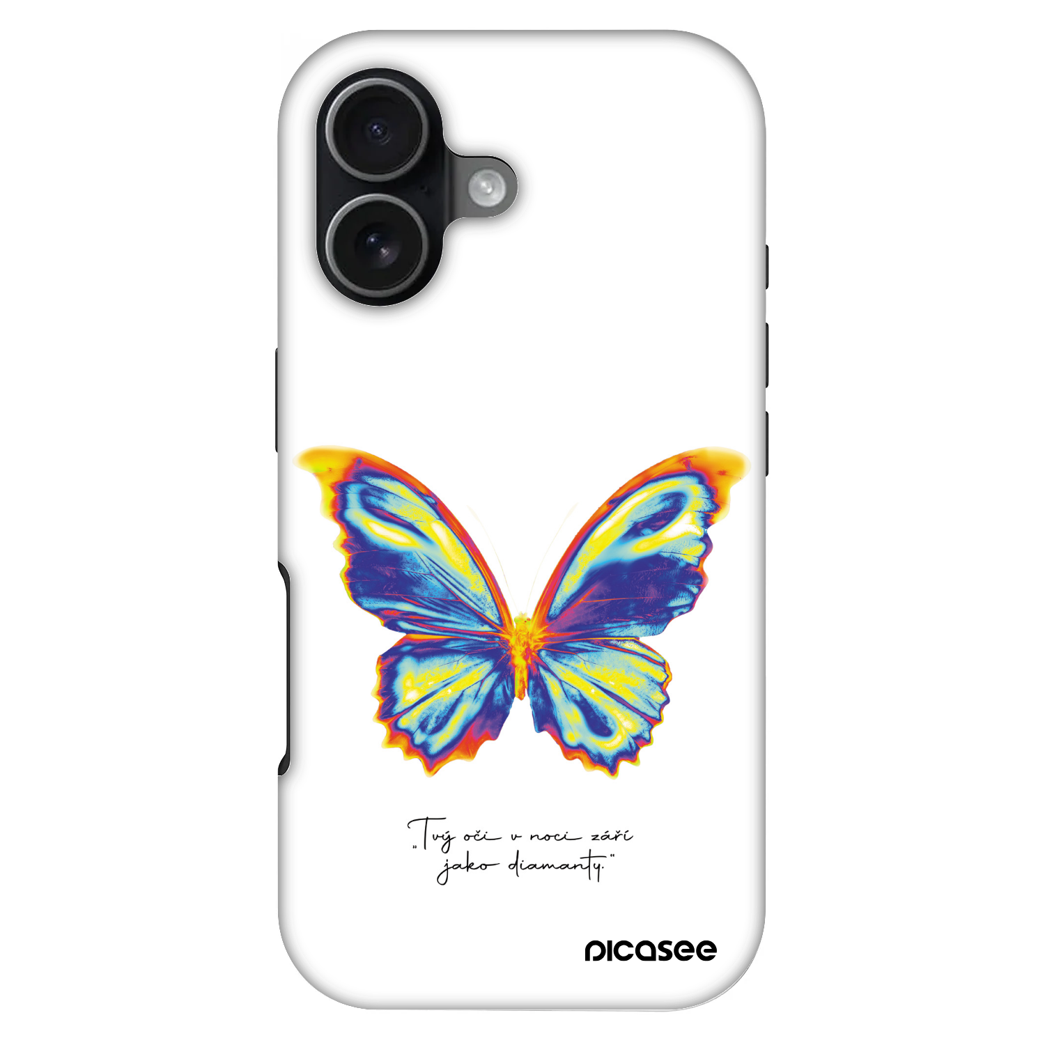 Picasee Fashion Case MagSafe na Apple iPhone 17 - Diamanty White