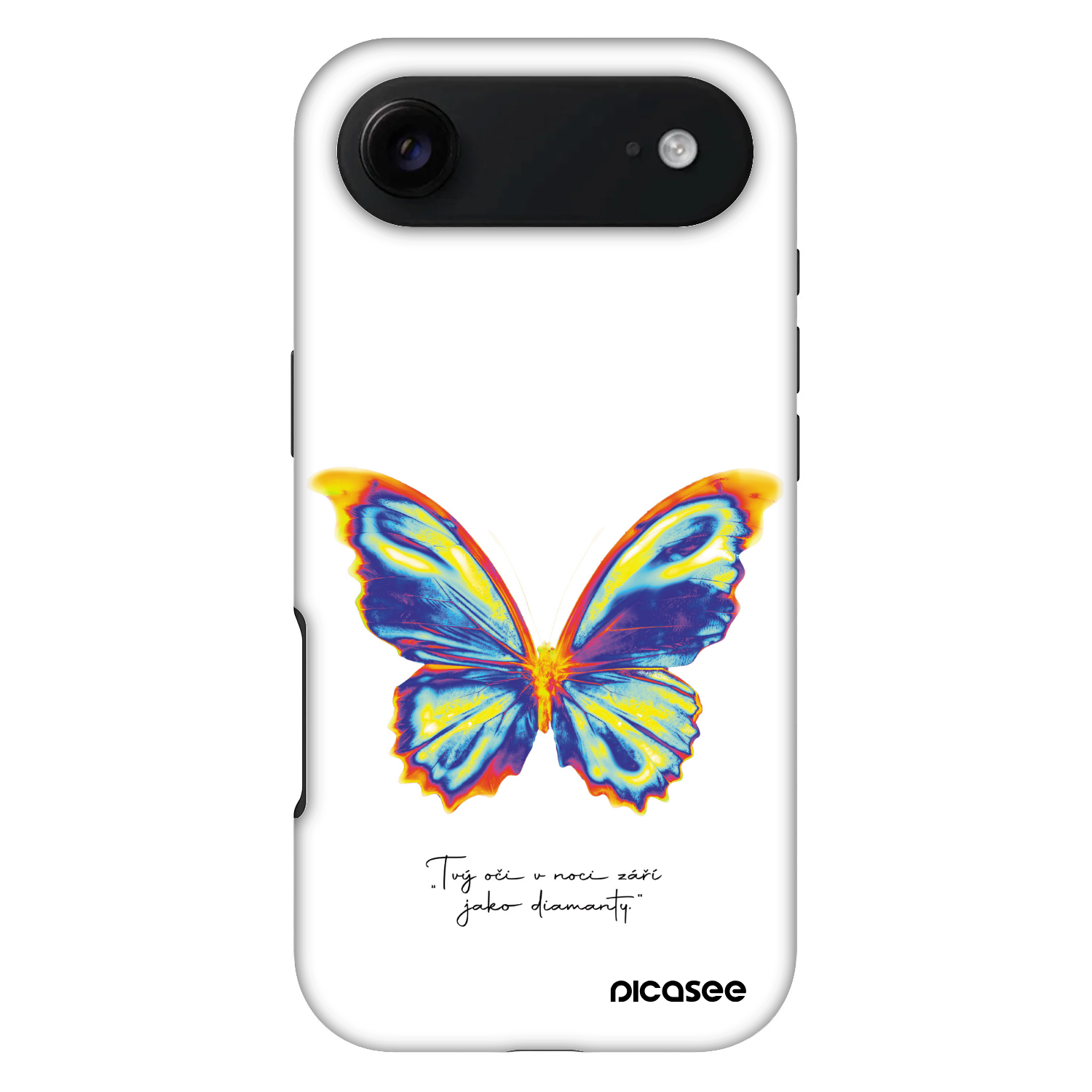 Picasee Fashion Case MagSafe na Apple iPhone Air - Diamanty White