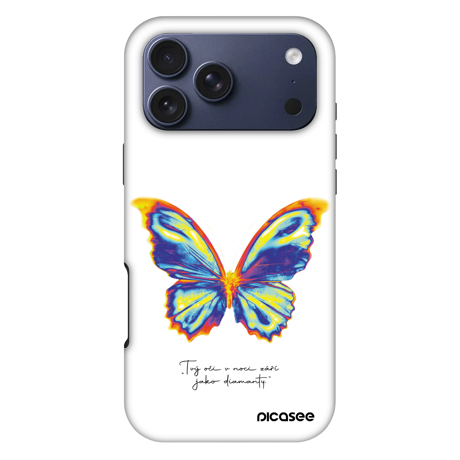 Picasee Fashion Case MagSafe na Apple iPhone 17 Pro Max - Diamanty White