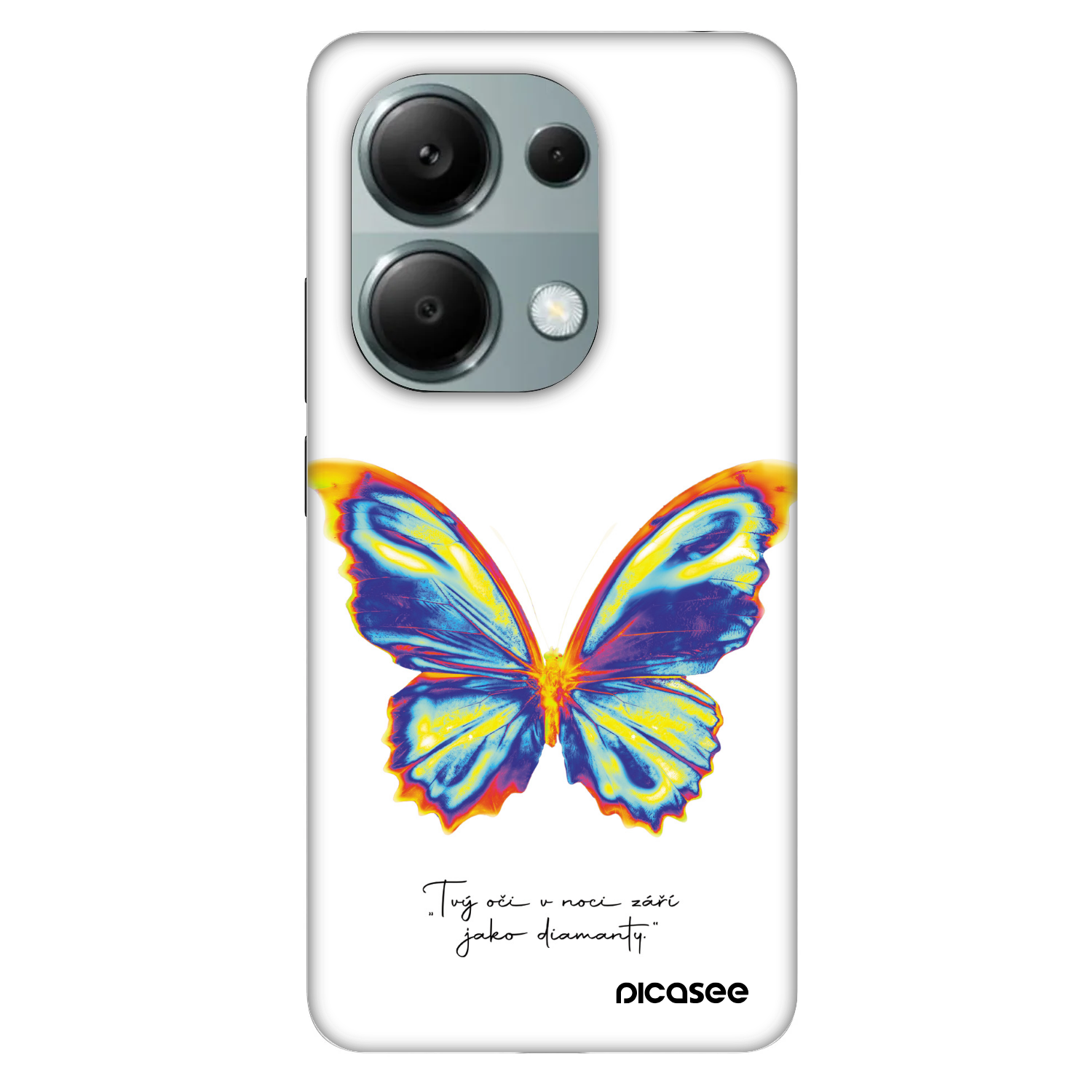 Picasee Fashion Case na Xiaomi Redmi Note 13 Pro 4G - Diamanty White