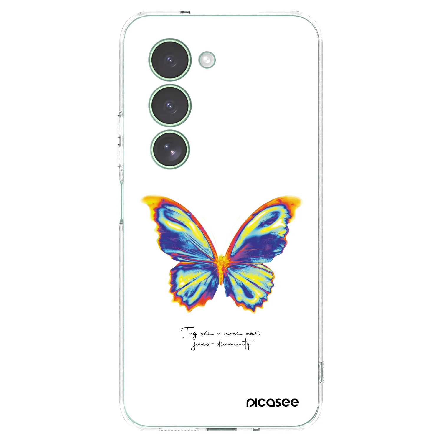 Picasee silikonowe przeźroczyste etui na Xiaomi Redmi 15 5G - Diamanty White
