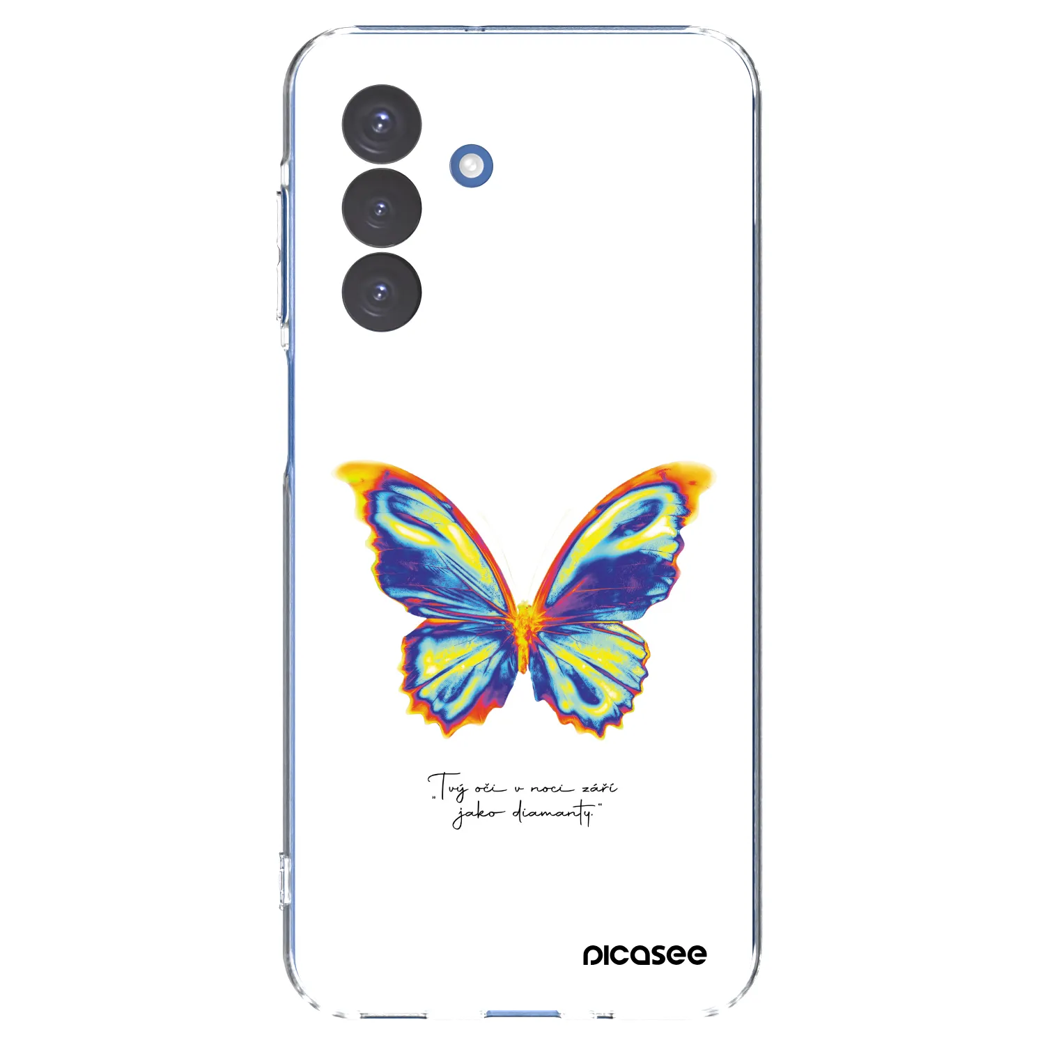 Picasee silikonowe przeźroczyste etui na Samsung Galaxy A17 5G - Diamanty White