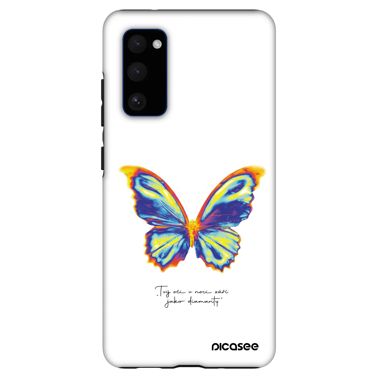 Picasee Fashion Case na Samsung Galaxy S20 FE - Diamanty White