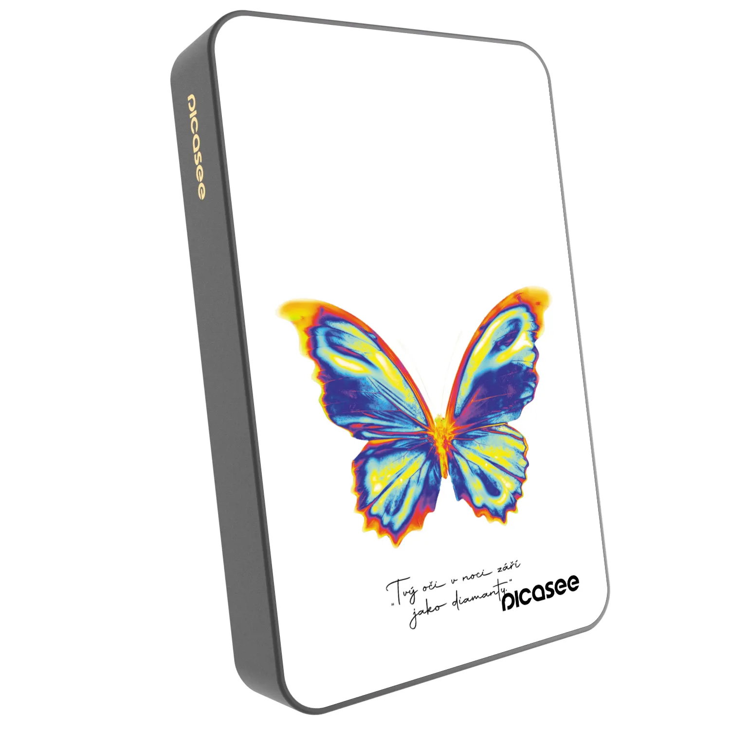 Picasee Powerbank z MagSafe 10 000 mAh Szary - Diamanty White
