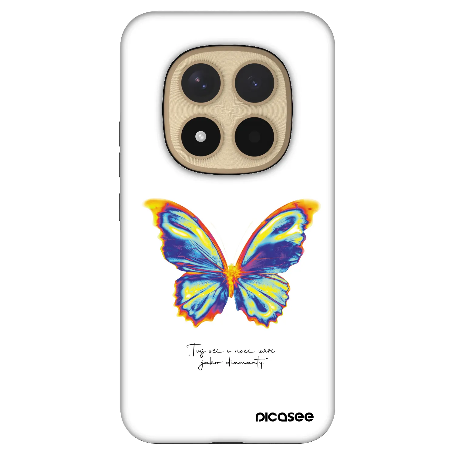 Picasee Fashion Case na Xiaomi Redmi Note 15 Pro+ - Diamanty White