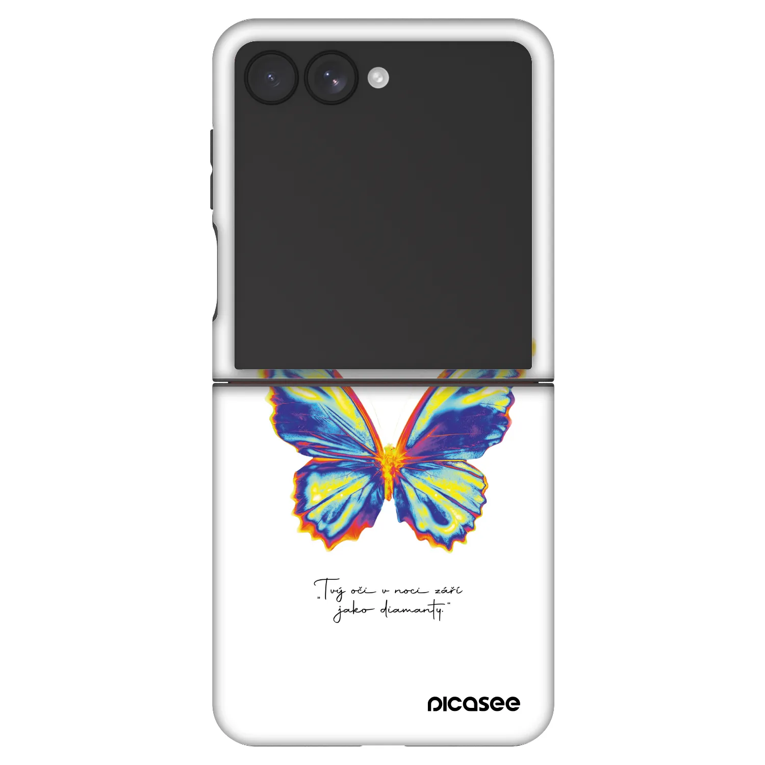 Picasee Fashion Case na Samsung Galaxy Z Flip7 5G - Diamanty White