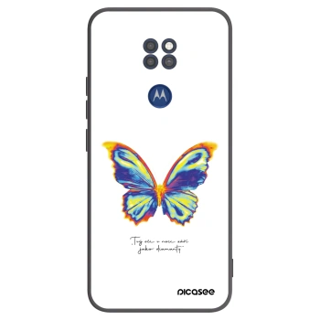 Etui na Motorola Moto G9 Play - Diamanty White