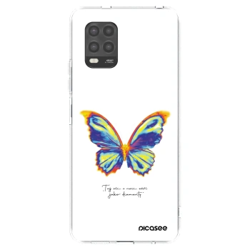 Picasee silikonowe przeźroczyste etui na Xiaomi Mi 10 Lite - Diamanty White