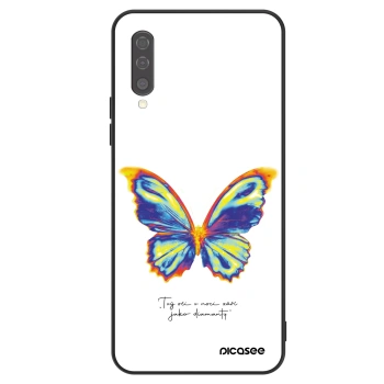 Etui na Samsung Galaxy A50 A505F - Diamanty White