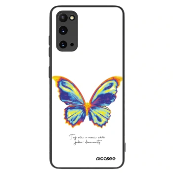 Etui na Samsung Galaxy S20 G980F - Diamanty White