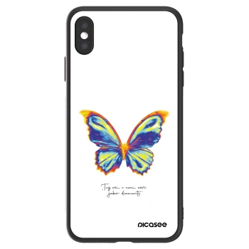 Picasee ULTIMATE CASE na Apple iPhone XS Max - Diamanty White