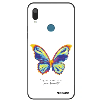 Etui na Huawei Y7 2019 - Diamanty White