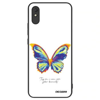Etui na Xiaomi Redmi 9A - Diamanty White