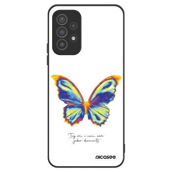 Etui na Samsung Galaxy A72 A725F - Diamanty White