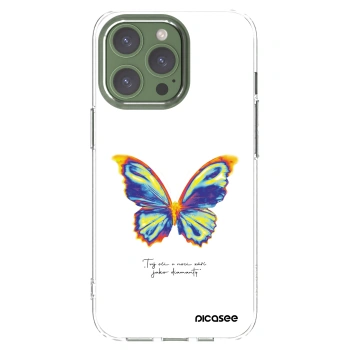 Picasee silikonowe przeźroczyste etui na Apple iPhone 13 Pro - Diamanty White