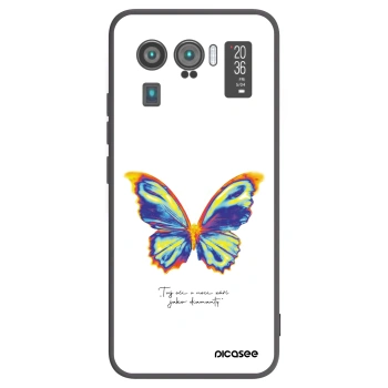 Picasee silikonowe czarne etui na Xiaomi Mi 11 Ultra - Diamanty White