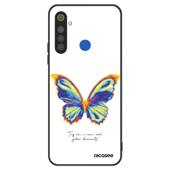 Etui na Realme 5 - Diamanty White