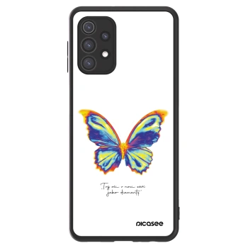 Etui na Samsung Galaxy A32 5G A326B - Diamanty White