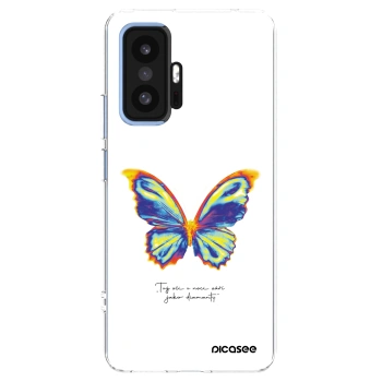 Picasee silikonowe przeźroczyste etui na Xiaomi 11T - Diamanty White