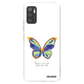 Picasee silikonowe przeźroczyste etui na Xiaomi Poco M3 Pro 5G - Diamanty White