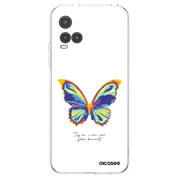 Picasee silikonowe przeźroczyste etui na Vivo Y33s - Diamanty White