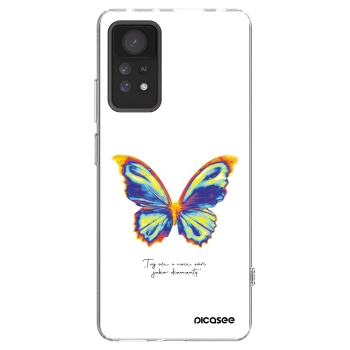 Picasee silikonowe przeźroczyste etui na Xiaomi Redmi Note 11 Pro 5G - Diamanty White
