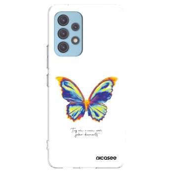 Picasee silikonowe przeźroczyste etui na Samsung Galaxy A53 5G A536 - Diamanty White
