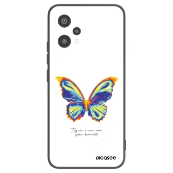 Picasee silikonowe czarne etui na Realme 9 Pro 5G - Diamanty White