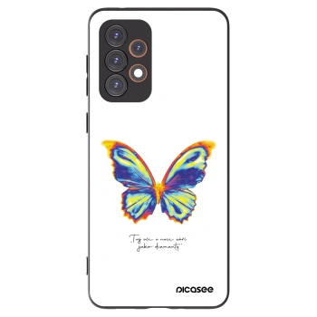 Picasee silikonowe czarne etui na Samsung Galaxy A33 5G A336 - Diamanty White