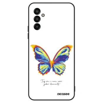 Etui na Samsung Galaxy M13 M135F - Diamanty White
