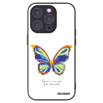 Picasee ULTIMATE CASE MagSafe pro Apple iPhone 14 Pro - Diamanty White