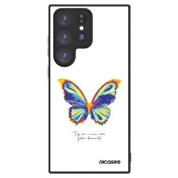 Etui na Samsung Galaxy S23 Ultra 5G - Diamanty White