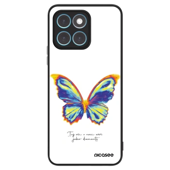 Etui na Honor X8 5G - Diamanty White