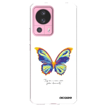 Picasee silikonowe przeźroczyste etui na Xiaomi 13 Lite - Diamanty White