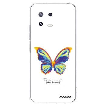 Picasee silikonowe przeźroczyste etui na Xiaomi 13 Pro - Diamanty White