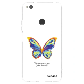 Etui na Huawei P9 Lite 2017 - Diamanty White