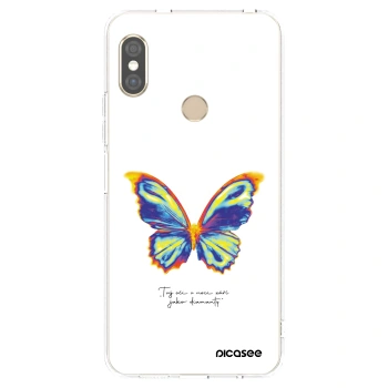 Etui na Xiaomi Redmi Note 5 Global - Diamanty White