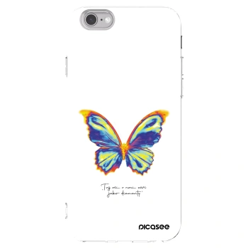 Picasee silikonowe przeźroczyste etui na Apple iPhone 6/6S - Diamanty White