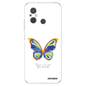 Picasee silikonowe przeźroczyste etui na Xiaomi Redmi 12C - Diamanty White
