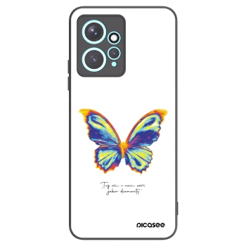 Picasee silikonowe czarne etui na Xiaomi Redmi Note 12 4G - Diamanty White