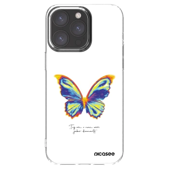 Picasee silikonowe przeźroczyste etui na Apple iPhone 15 Pro Max - Diamanty White